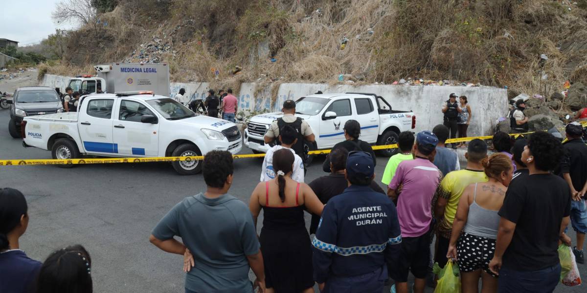 Habitantes de Durán hallaron un cadáver desmembrado en las faldas del cerro Las Cabras