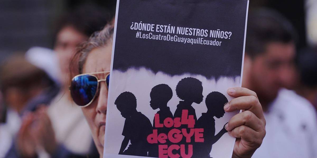 Los cuatro frentes de la investigación de los menores desaparecidos en Guayaquil