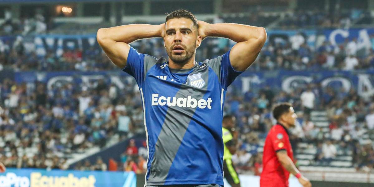 Alexander González lleva tres días sin entrenar con Emelec por falta de pagos