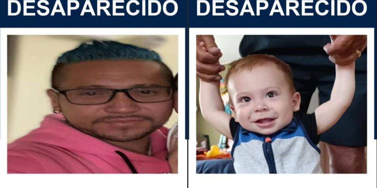 Quito: padre e hijo se encuentran desaparecidos desde el domingo 14 de mayo