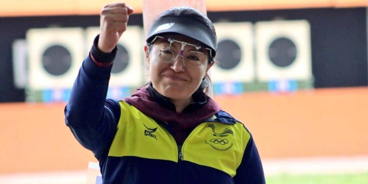 Diana Durango, la militar ecuatoriana que estará en sus segundos Juegos Olímpicos