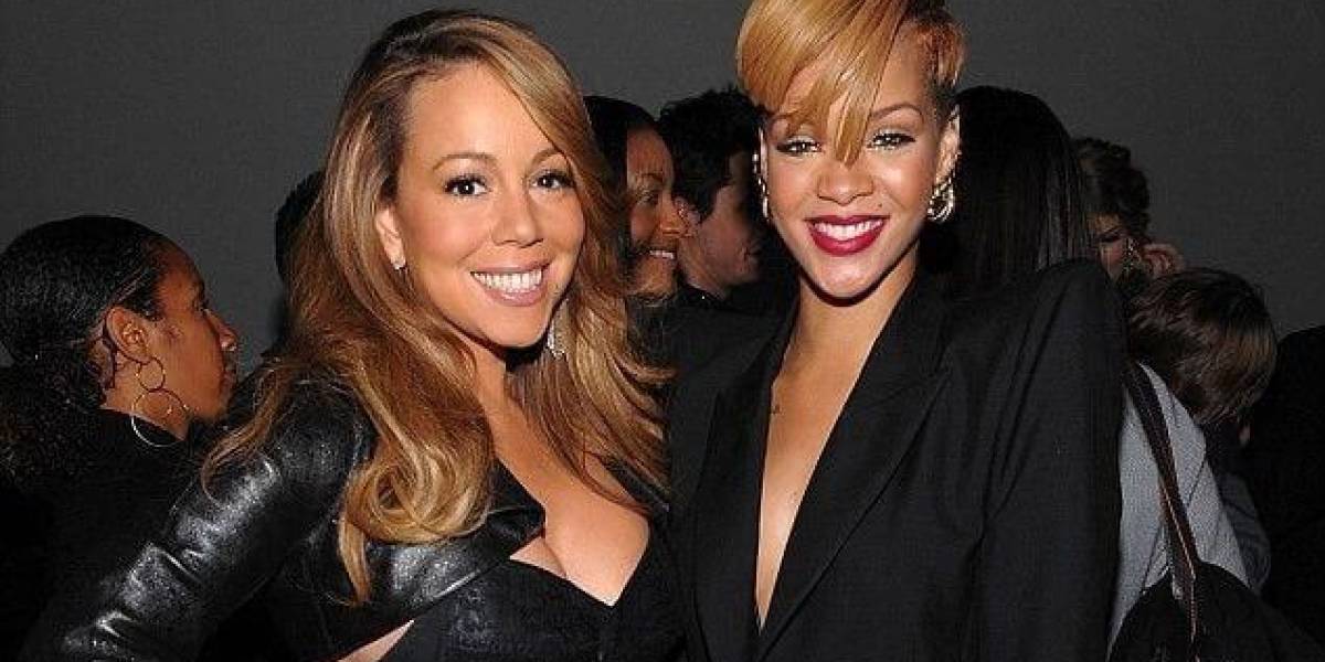 Rihanna y Mariah Carey interpretan viral momento en concierto