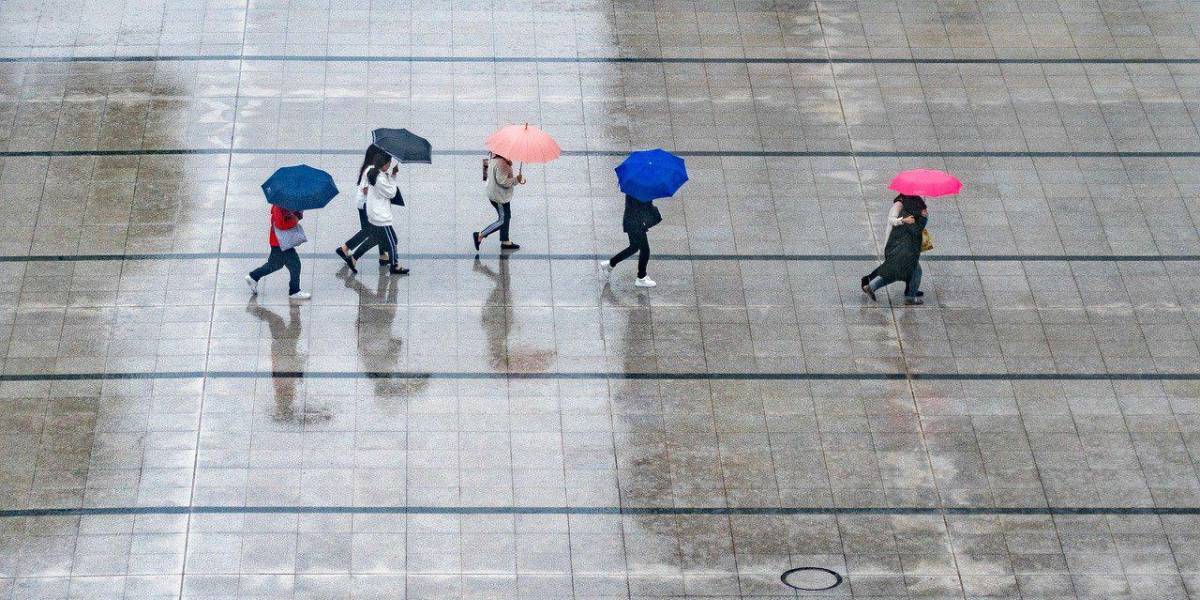 El INAMHI prevé lluvias para el lunes 30 de diciembre