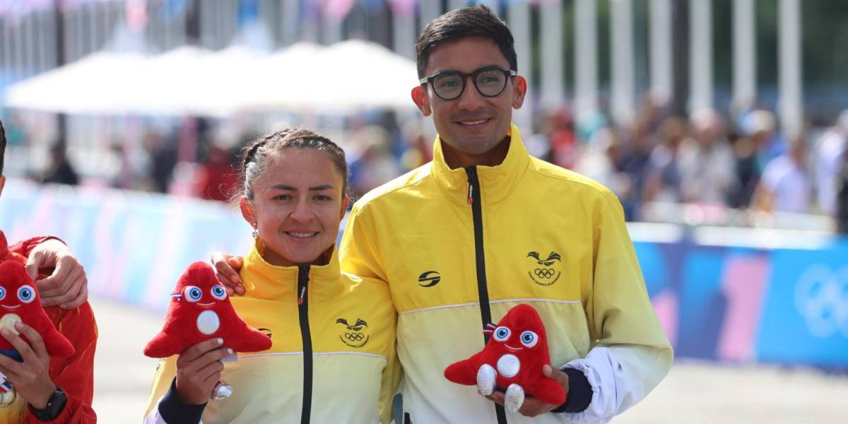 ¡Dúo de plata! Daniel Pintado y Glenda Morejón dan una nueva medalla a Ecuador