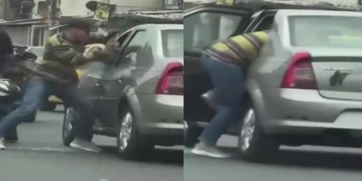 Guayaquil: un violento robo en la Avenida 25 de Julio quedó registrado en video