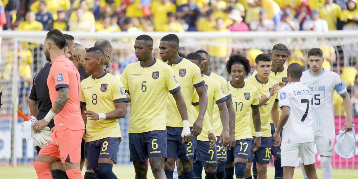 Dos jugadores de Ecuador serán suspendidos si reciben amarilla ante Brasil