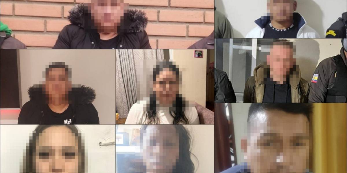 13 presuntos integrantes de Los Lobos que operaban en Cuenca cumplirán prisión preventiva