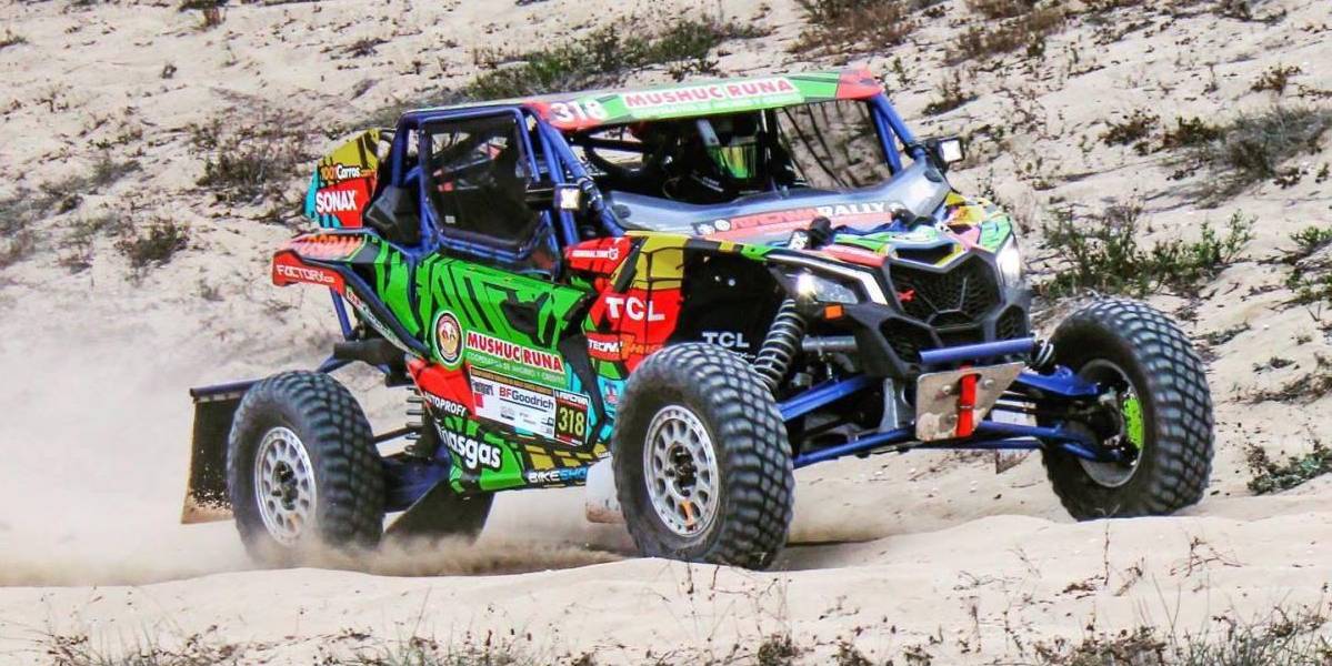 El piloto Sebastián Guayasamín terminó noveno en la primera fecha del Campeonato de Rally en Chile