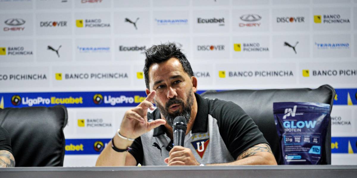 Pablo Sánchez: “Hay alguien que no quiere a Liga de Quito en la final de la Liga Pro”