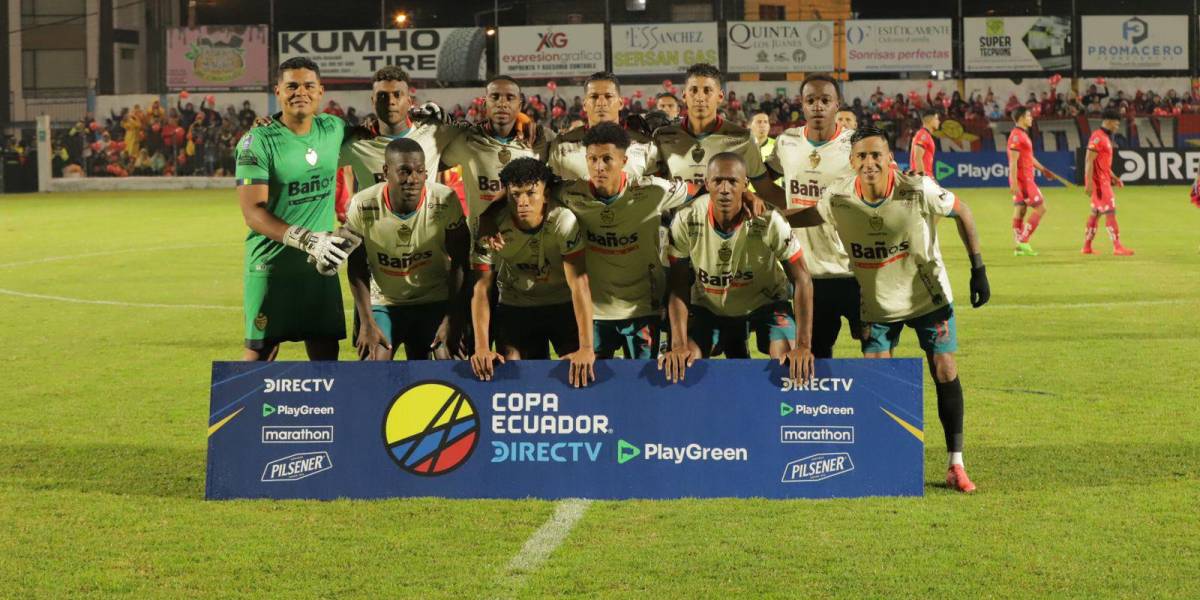 Baños Ciudad de Fuego impugnará el partido contra El Nacional por la Copa Ecuador