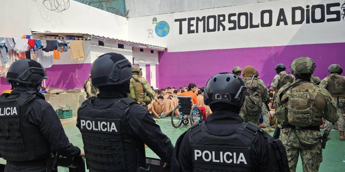 El Bloque de Seguridad realiza una requisa en la Penitenciaría del Litoral