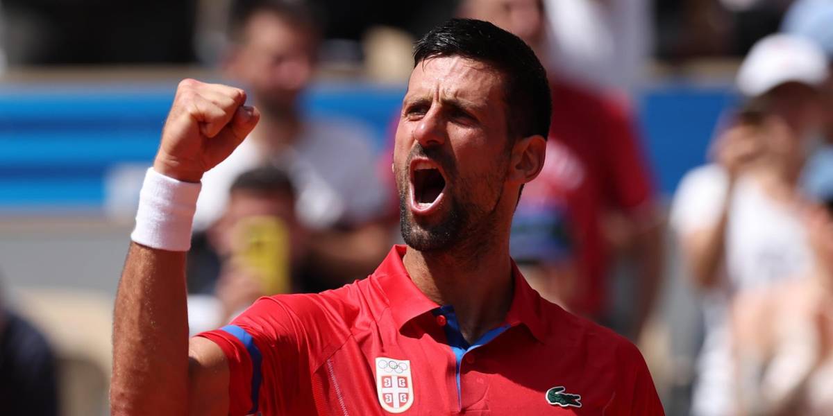 El tenista serbio Novak Djokovic avanzó a los cuartos de final del tenis de los Juegos de París 2024