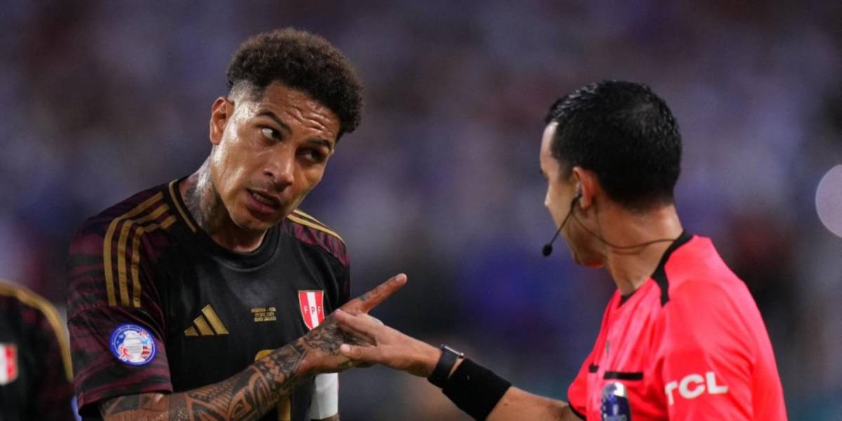 Paolo Guerrero: A Messi lo tocas con un dedo y te pitan falta