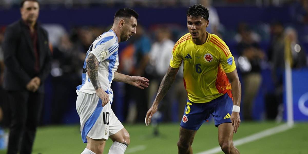 Argentina terminó con el invicto de Colombia en Copa América