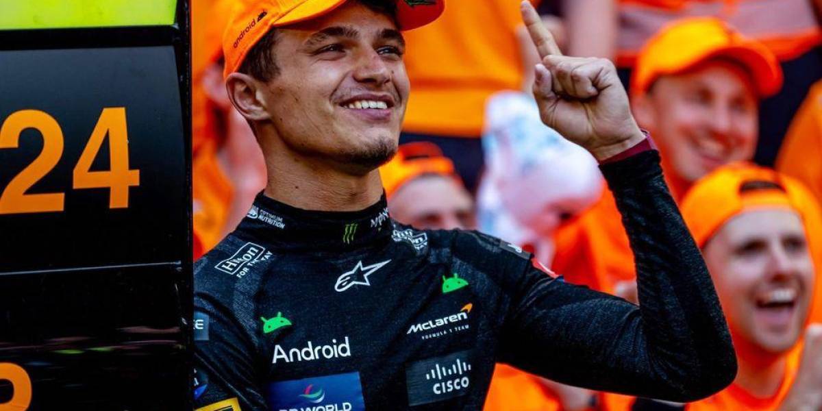 Lando Norris de McLaren se lleva la pole del GP de Hungría