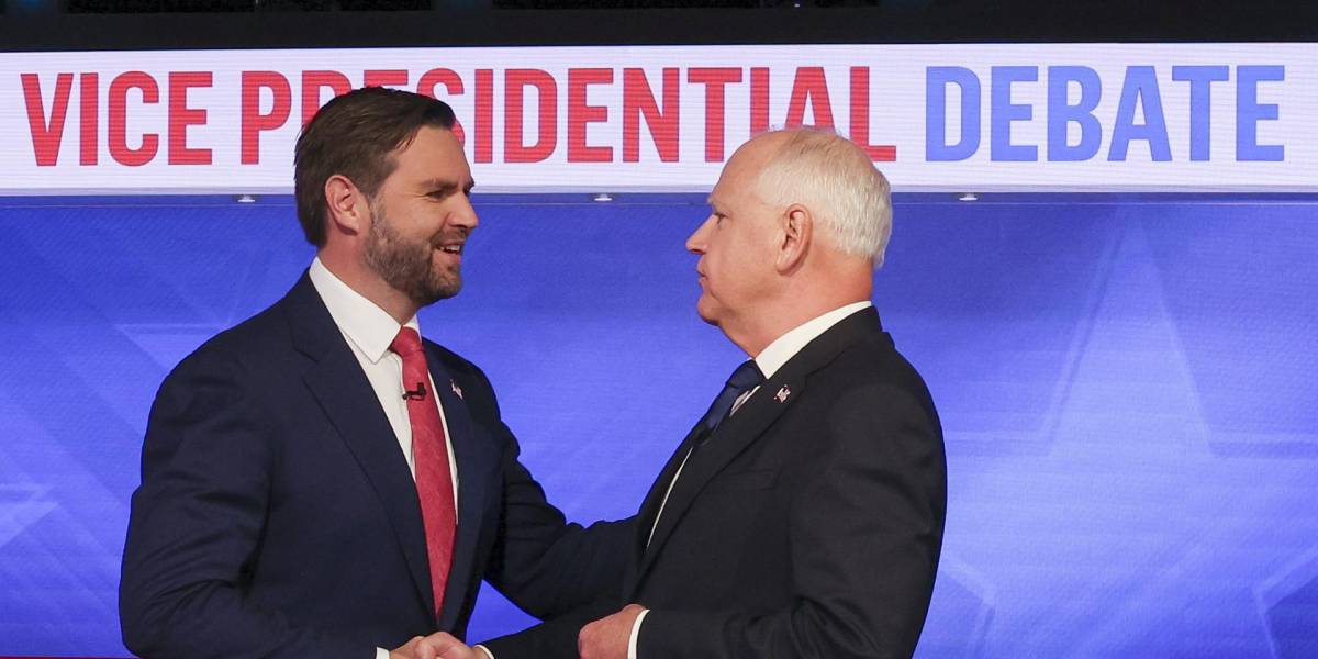 Tensión migratoria domina el primer debate entre candidatos a la vicepresidencia de EE. UU.