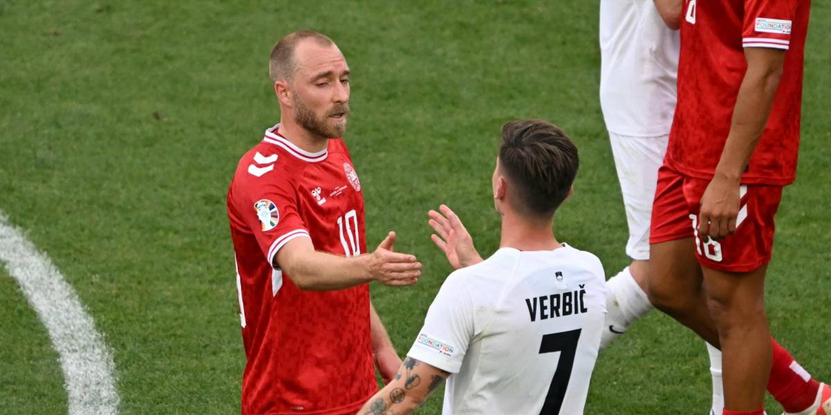 Eslovenia y Dinamarca empataron 1-1 en su estreno en la Eurocopa 2024