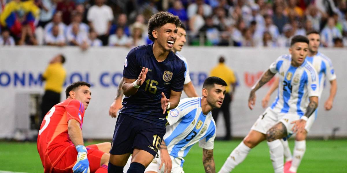 Ecuador se despide de la Copa América jugando su mejor partido