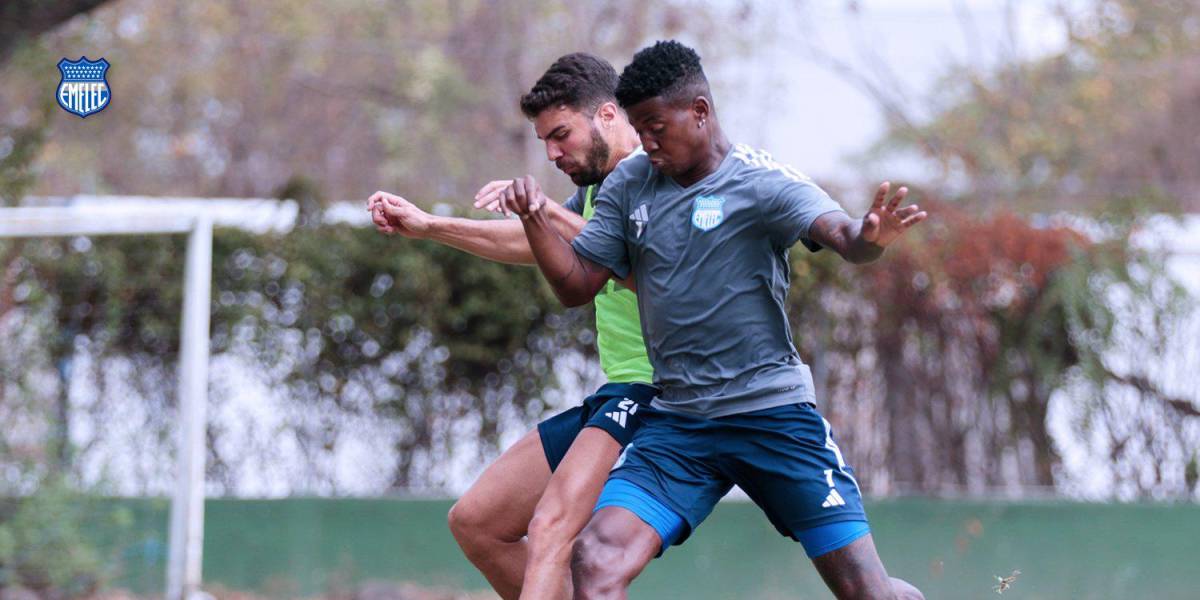 Los jugadores de Emelec entrenaron, pero no hay acuerdo de pago con la dirigencia