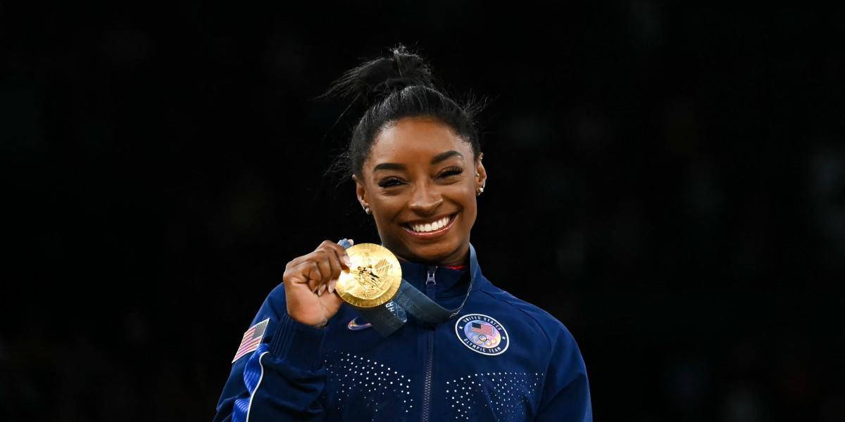 Simone Biles gana su tercera medalla de oro en los Juegos Olímpicos de París 2024