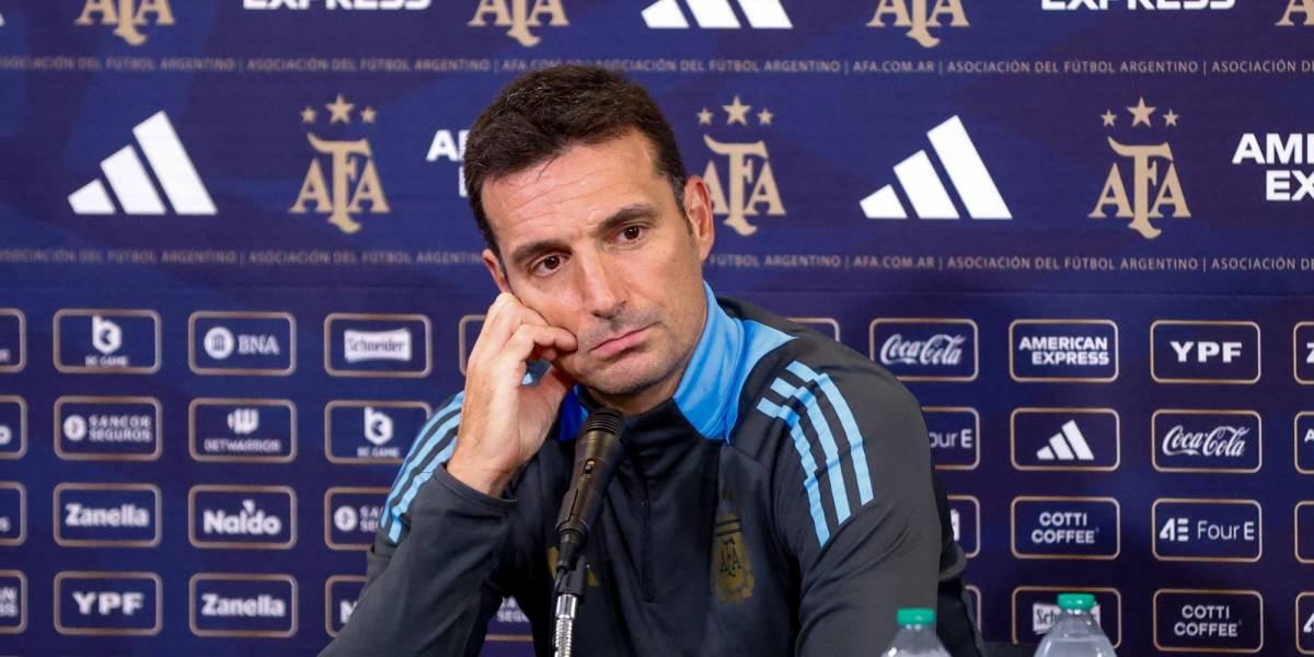 Lionel Scaloni pone en duda su presencia para el Venezuela vs. Argentina por el huracán Milton