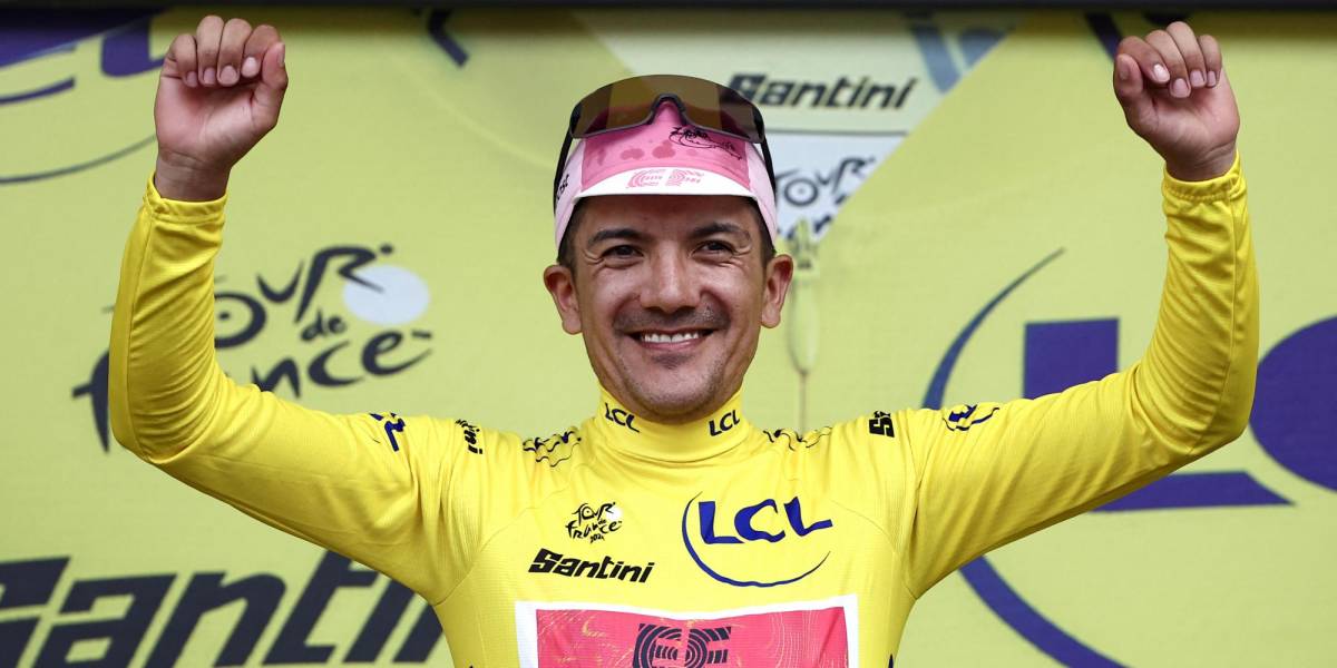 Richard Carapaz es el nuevo líder del Tour de Francia
