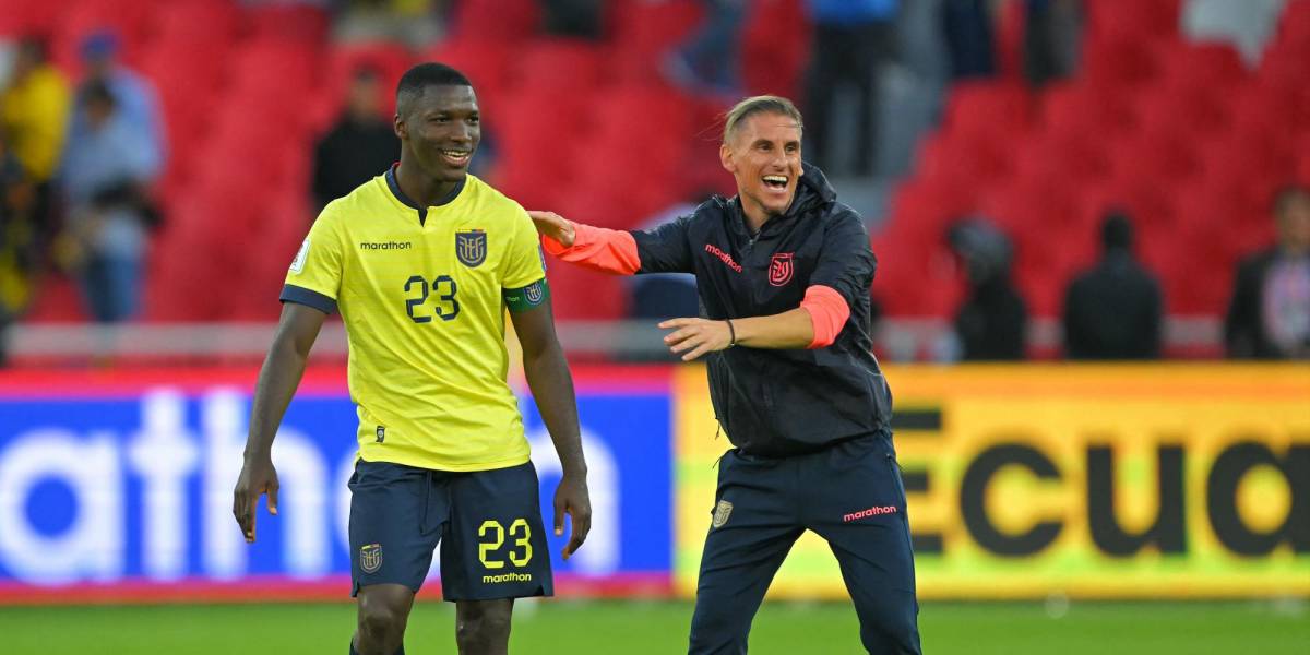 Sebastián Beccacece y Enner Valencia explicaron por qué Moisés Caicedo fue el capitán de Ecuador