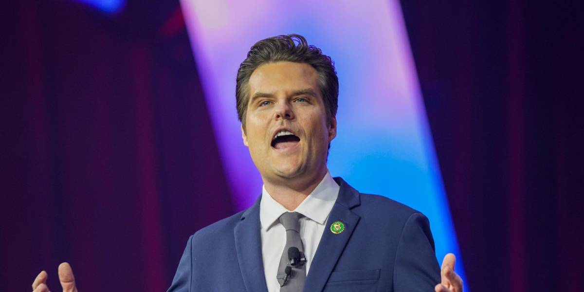 Matt Gaetz renuncia a su designación como Secretario de Justicia