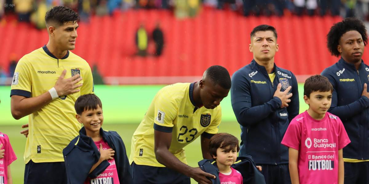 Esta es la alineación de Ecuador para enfrentar a Uruguay por Eliminatorias