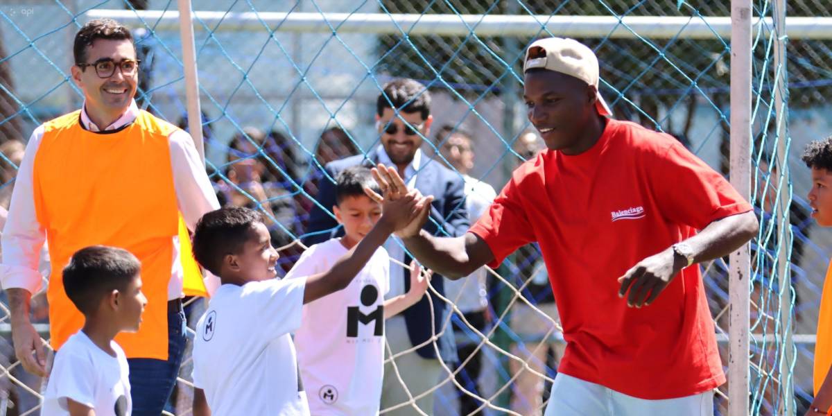 Mediante su fundación, Moisés Caicedo busca potenciar el deporte en el Ecuador