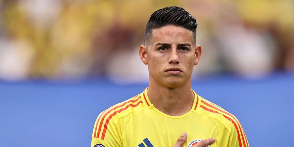 James Rodríguez es duda en Colombia para el partido contra Ecuador