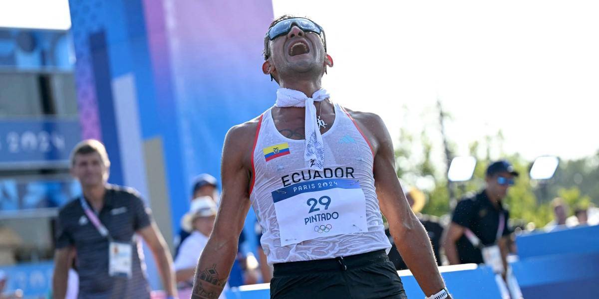 ¡Daniel Pintado gana medalla de oro para Ecuador en 20 kilómetros marcha!