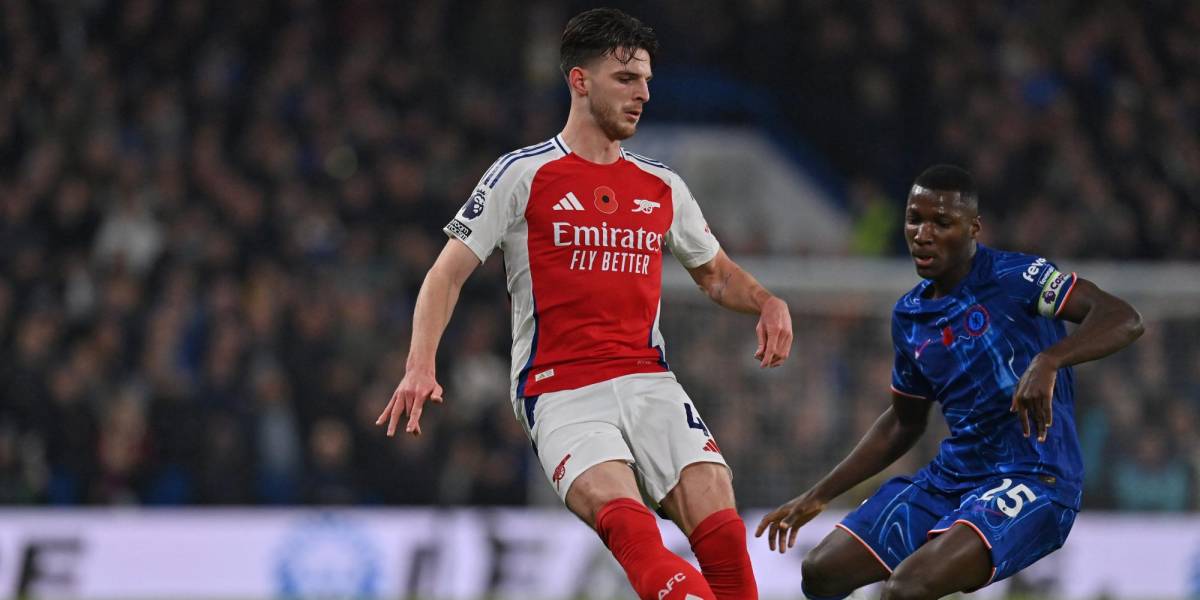 Declan Rice elogió a Moisés Caicedo por su rendimiento con el Chelsea