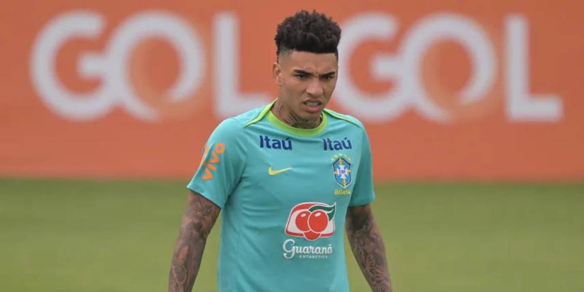 Igor Jesus, delantero del Botafogo, será el 9 de Brasil contra la selección chilena