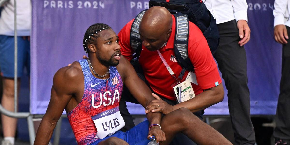 Noah Lyles no correrá el relevo 4x100 y da por terminada su participación en los Juegos Olímpicos por covid