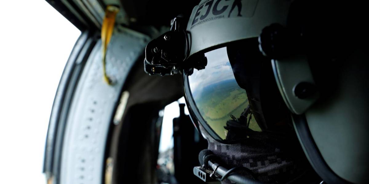 Ocho militares de la Fuerza Aérea Colombiana murieron en un accidente de helicóptero