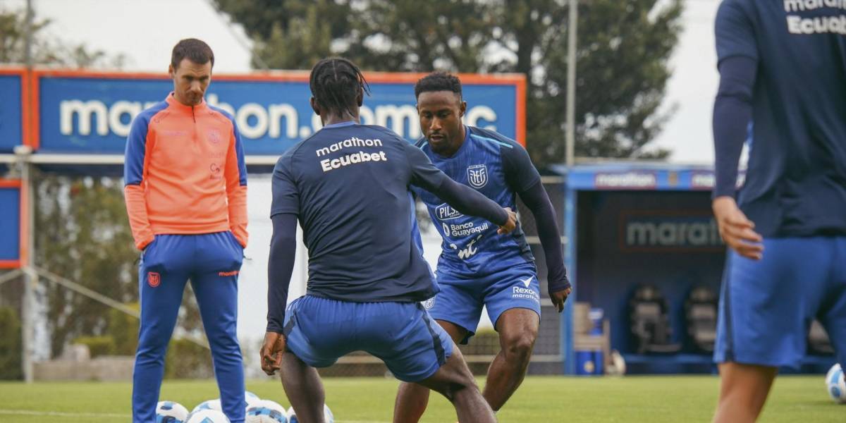 La selección de Ecuador ya realizó su primer entrenamiento para enfrentar a Paraguay