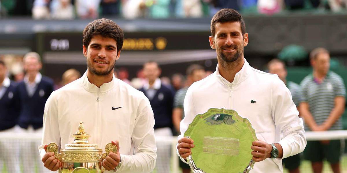 Carlos Alcaraz y Novak Djokovic jugarán por segunda vez la final de Wimbledon