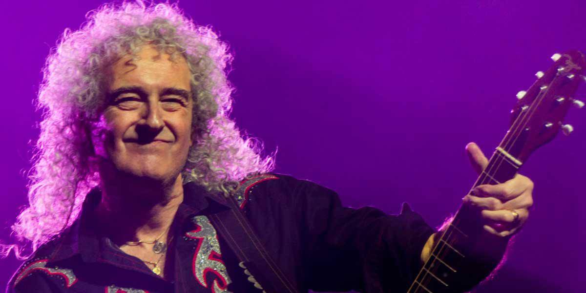 Brian May, guitarrista de Queen, sufrió un derrame cerebral que paralizó uno de sus brazos