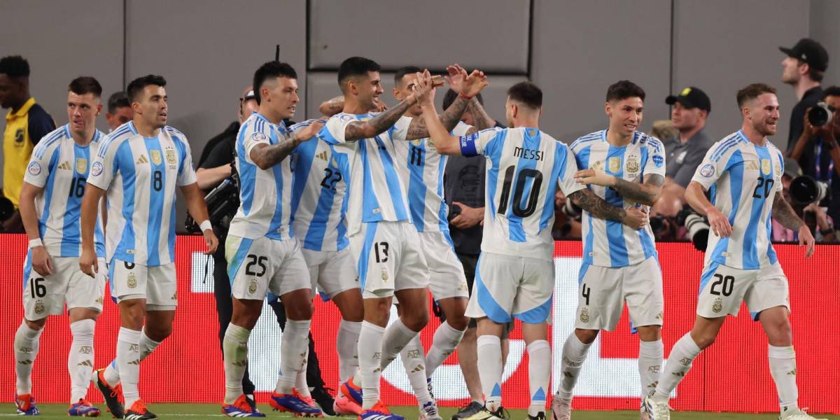 Así llega Argentina para enfrentar a Ecuador en los cuartos de final de la Copa América 2024