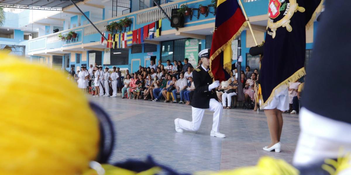 El Juramento a la Bandera se realiza en todo el Ecuador, excepto en Quito