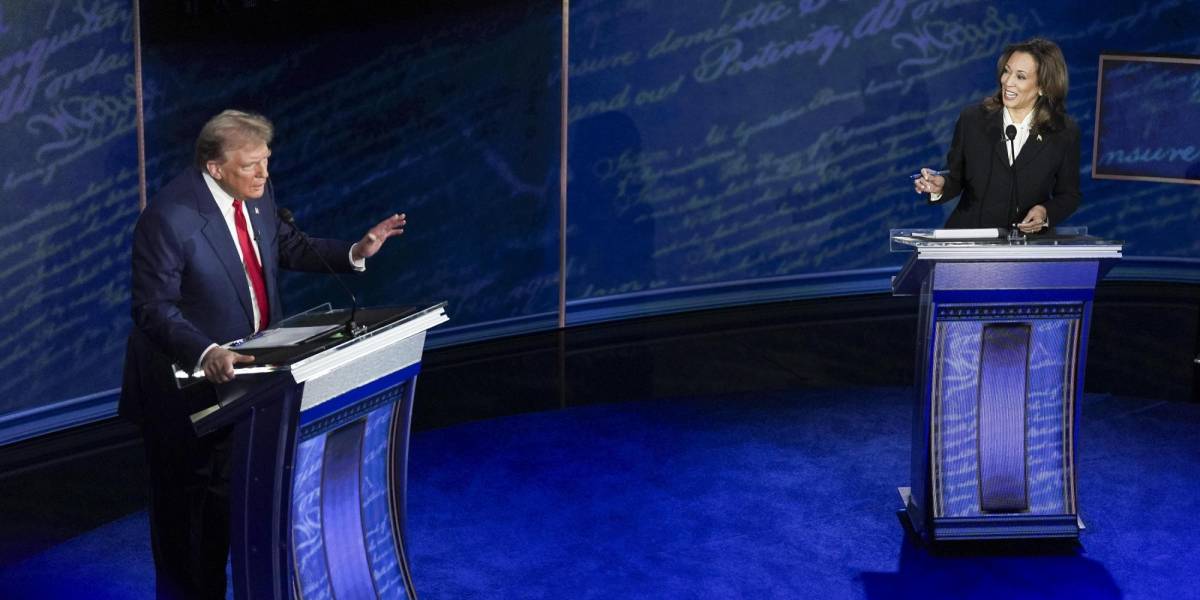 Seis momentos clave del debate presidencial entre Harris y Trump