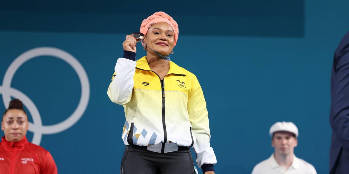 ¡Bronce! Neisi Dajomes logra una nueva medalla olímpica en los Juegos de París 2024