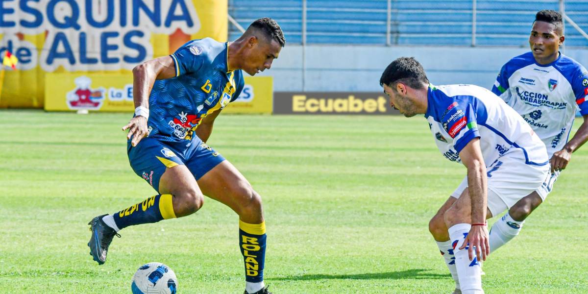 Delfín e Imbabura igualaron 1-1 en el Jocay de Manta