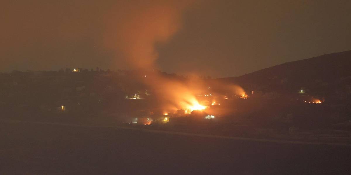 El Ejército israelí incursiona en el sur de Líbano