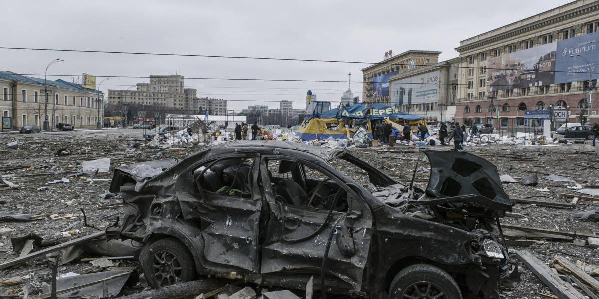 Cinco muertos en el bombardeo ruso a la torre de televisión de Kiev