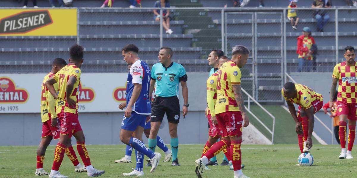 Aucas no pudo sostener su ventaja y terminó igualando 2-2 ante Imbabura por la última fecha de Liga Pro