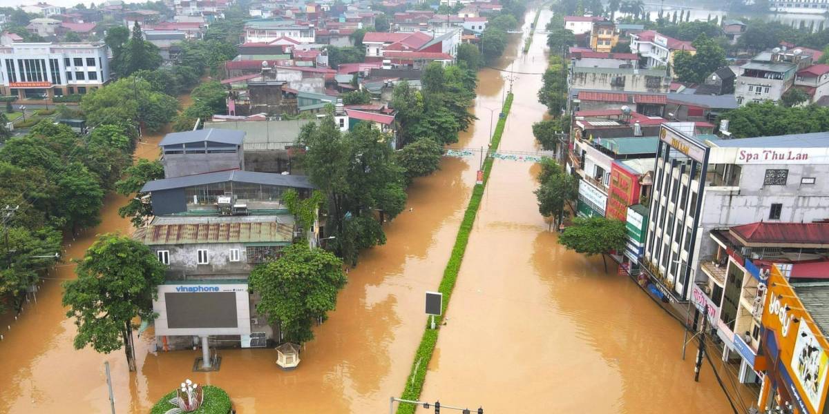 Tifón Yagi en Vietnam deja 87 muertos y 70 desaparecidos