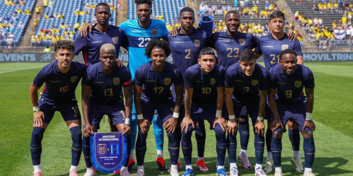 Copa América 2024: la selección de Ecuador ensayó su posible alineación pensando en Venezuela