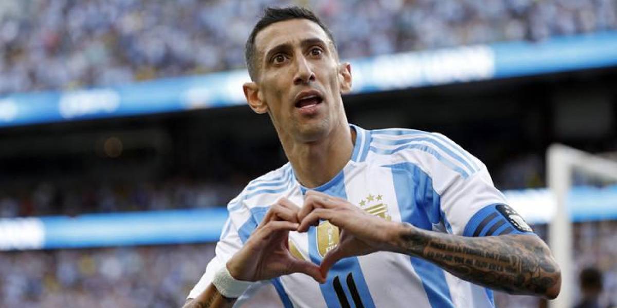 El último partido de Di María con Argentina será en la final de la Copa América
